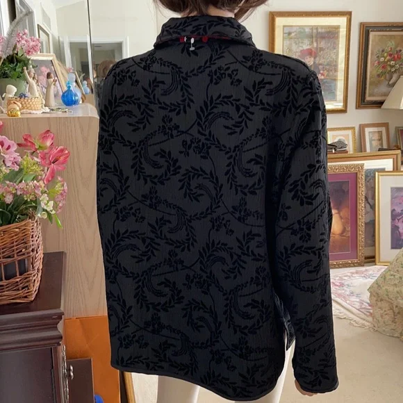 NWOT Coldwater Creek reversible embroidered blazer jacket - Picture 12 of 15